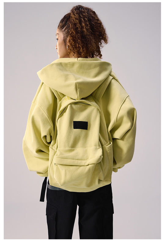 Remedy Backpack Design Zip Up Hoodie | Face 3 Face