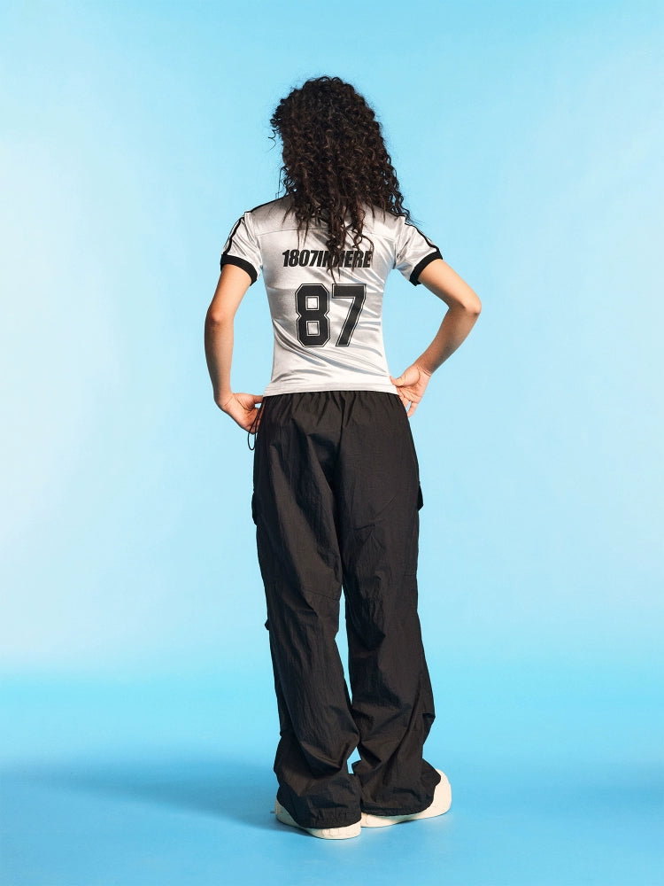 1807 V Neck Slim Sports Jersey | Face 3 Face