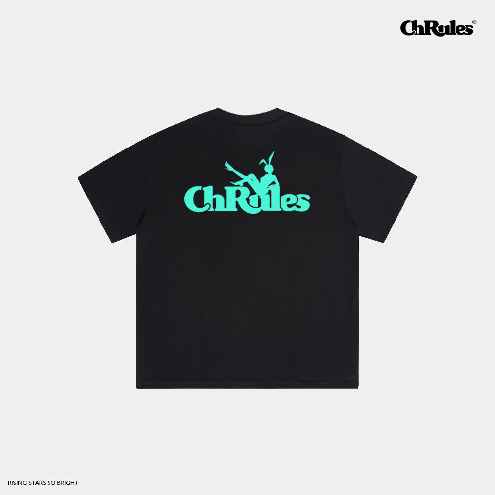Cashrules / CHRULES Rabbit Girl Basic Logo Tee | Face 3 Face