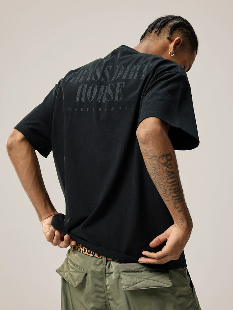 Remedy GRASS DIRT HORSE Print Tee | Face 3 Face