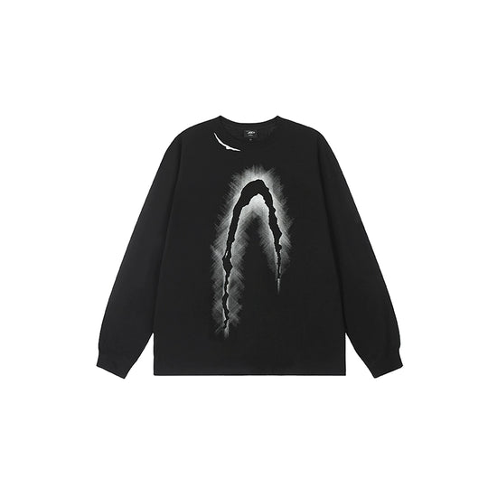 Achock Phantom Logo Print Long Sleeve Tee | Face 3 Face