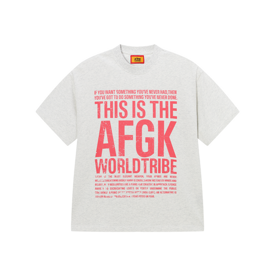 AFGK Vintage Logo Print Tee | Face 3 Face