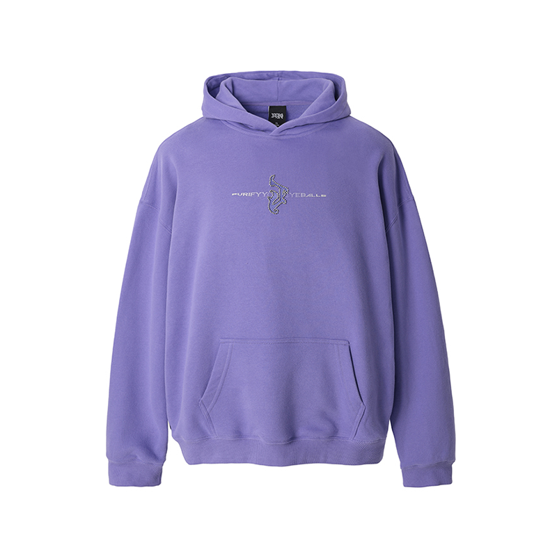 JHYQ Embroidered Beaded Logo Hoodie