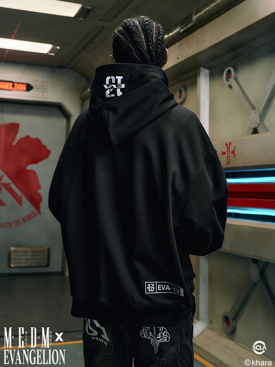 MEDM x EVA Unit-13 Zip-Up Hoodie | Face 3 Face