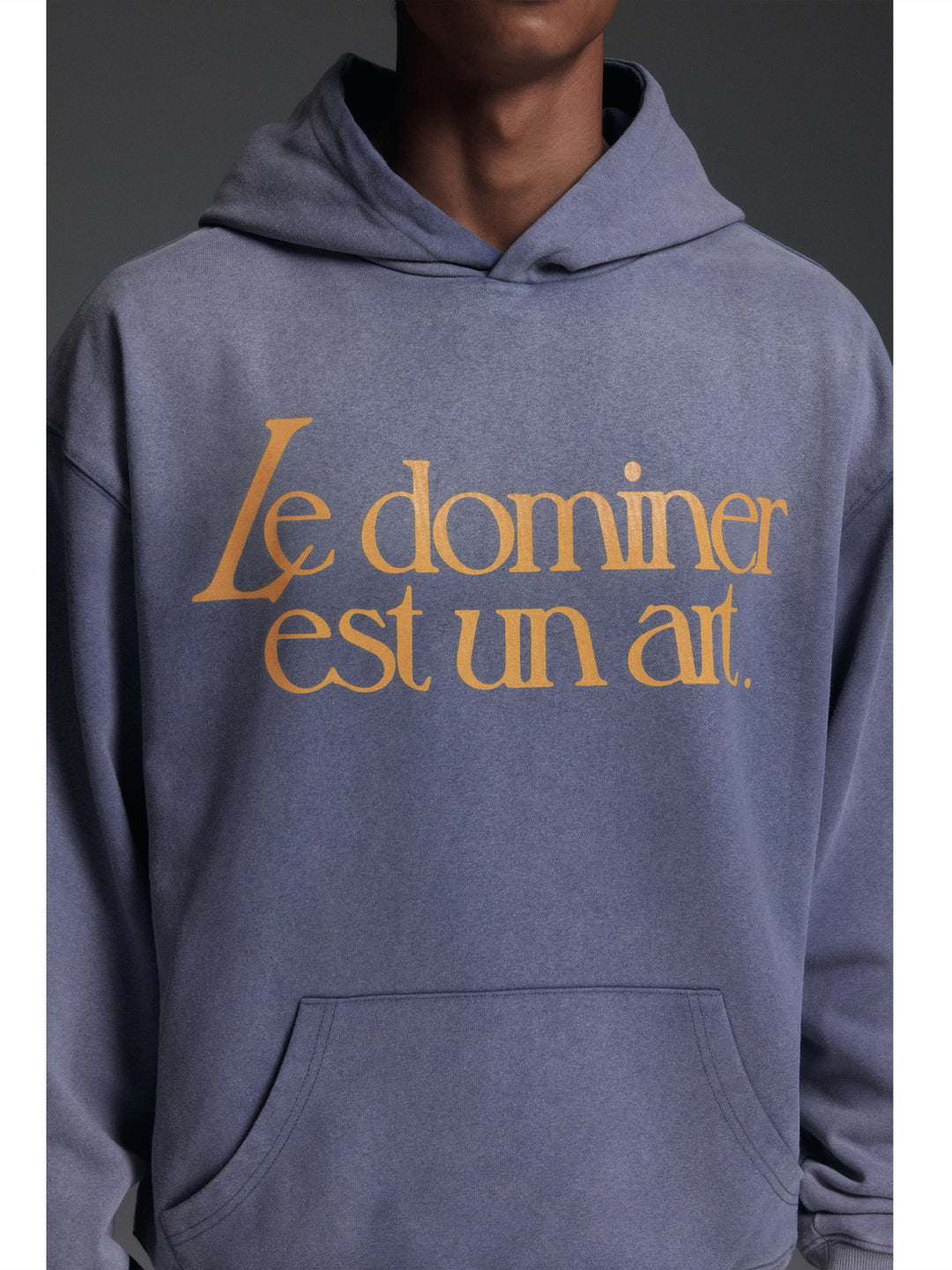 NOVACAM Washed Distressed Vintage Letters Logo Hoodie | Face 3 Face