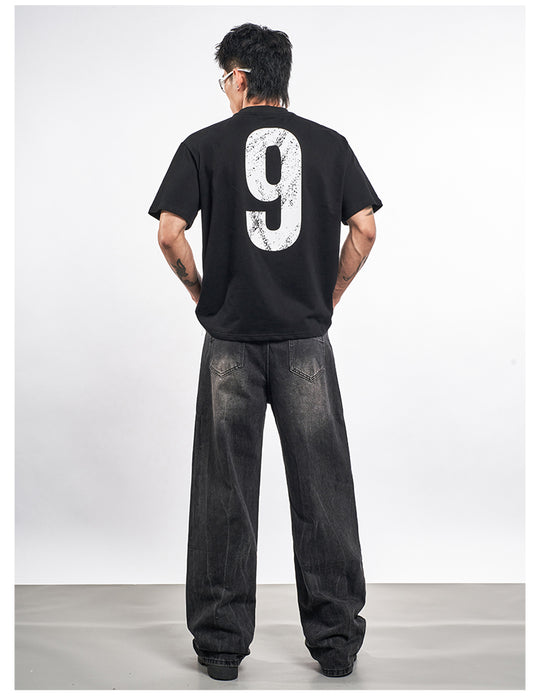 F3F Select Black Washed Patch Pocket Jeans | Face 3 Face