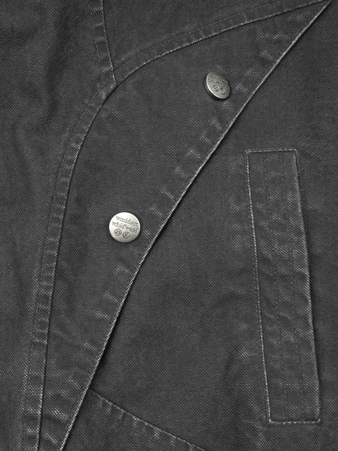 ANTIDOTE Deconstructed Washed Canvas Bomber Jacket | Face 3 Face