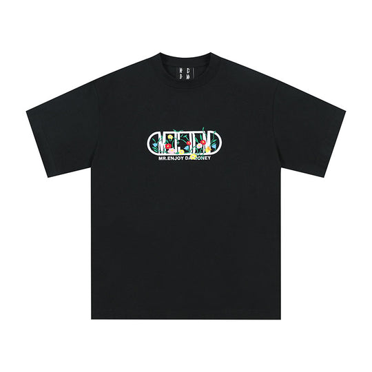 MEDM Capsule Floral Logo Print Tee