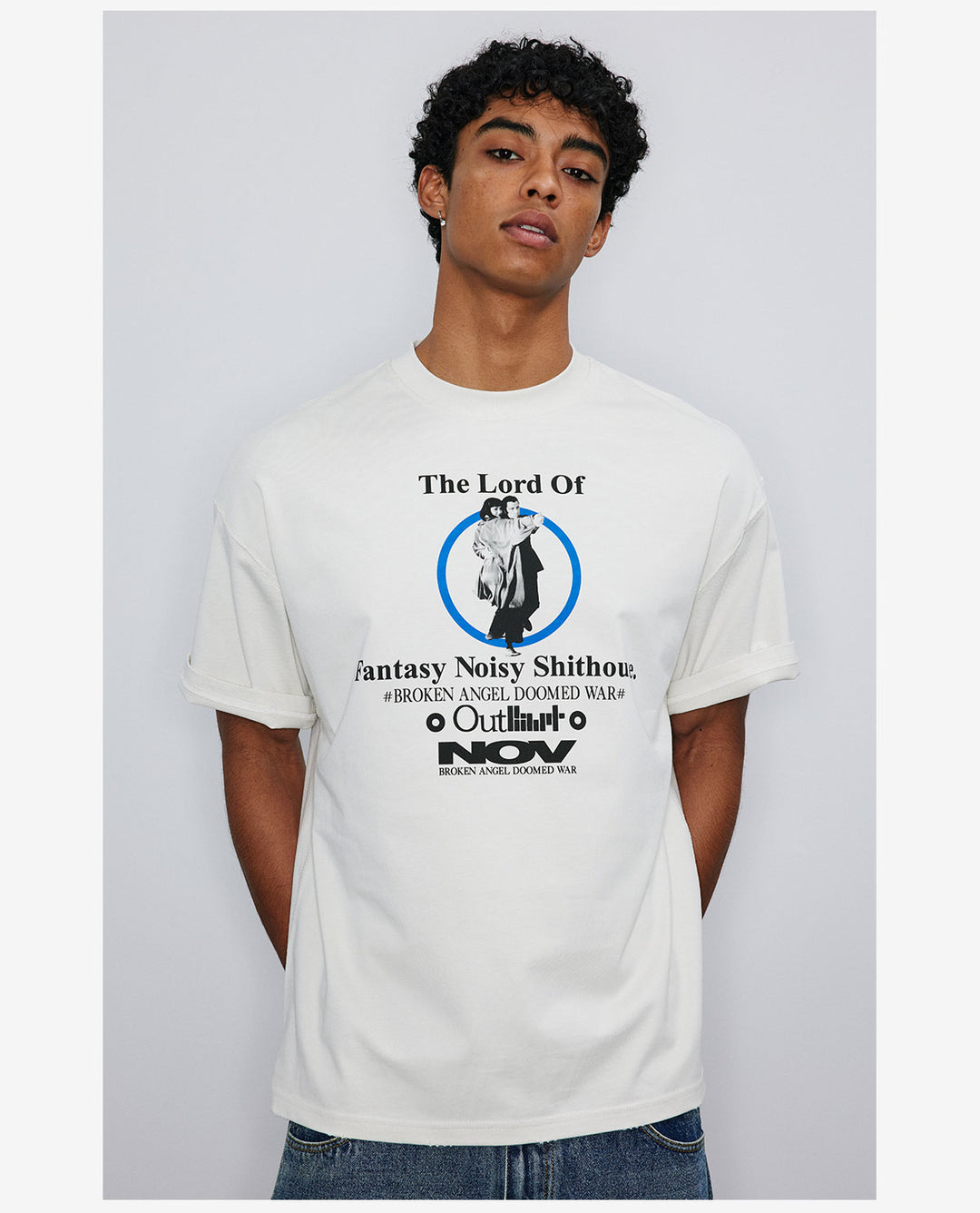 NOVACAM Fantasy Print Vintage Washed Tee | Face 3 Face