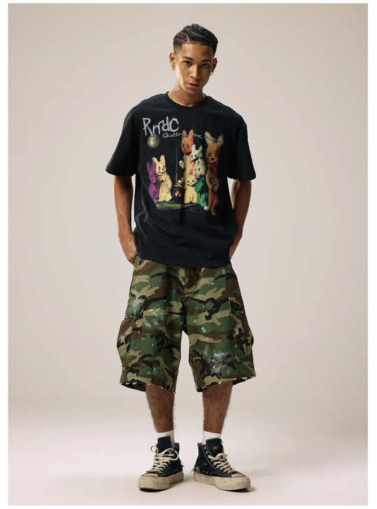 Remedy Rabbit Party Print Tee | Face 3 Face