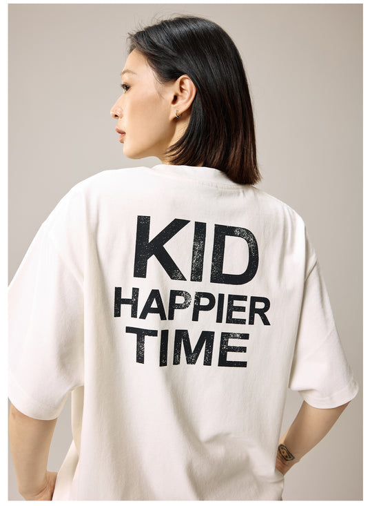 Remedy KID HAPPIER TIME Photo Print Tee | Face 3 Face