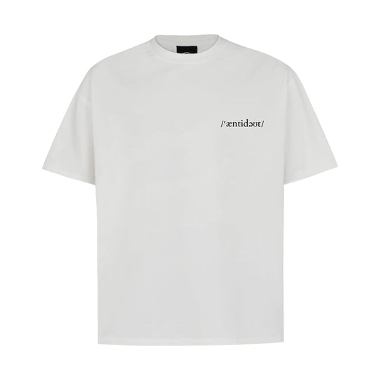 ANTIDOTE Phonogram Symbol Printed Tee | Face 3 Face