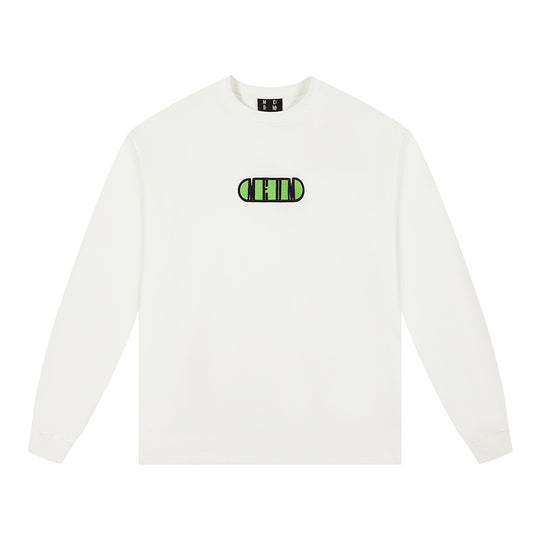 MEDM Basic Capsule Logo Letters Long Sleeved Tee