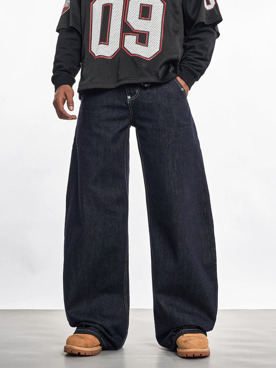 F3F Select Turquoise Studs Machete Jeans | Face 3 Face