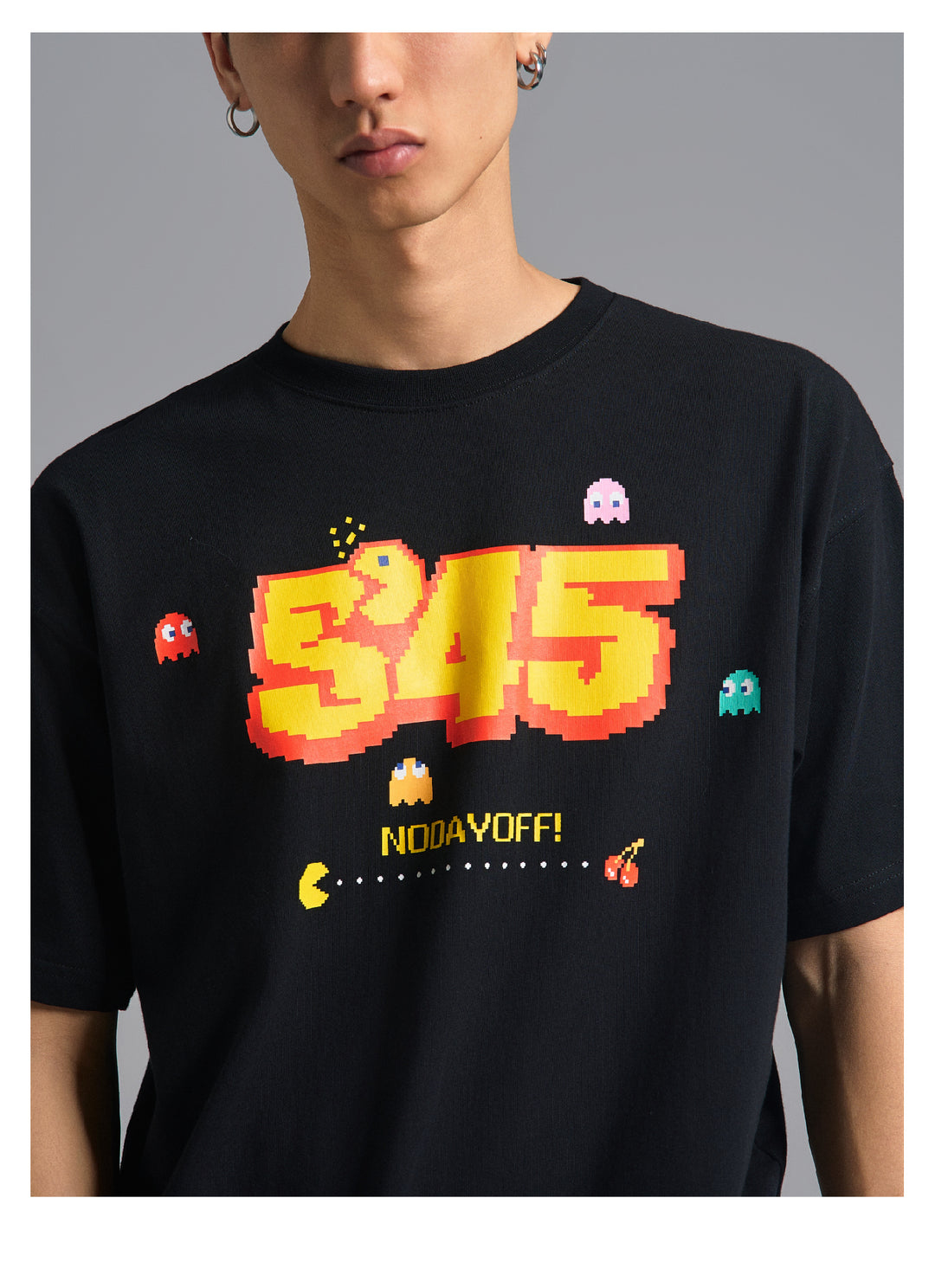 S45 Pacman Game Logo Tee | Face 3 Face