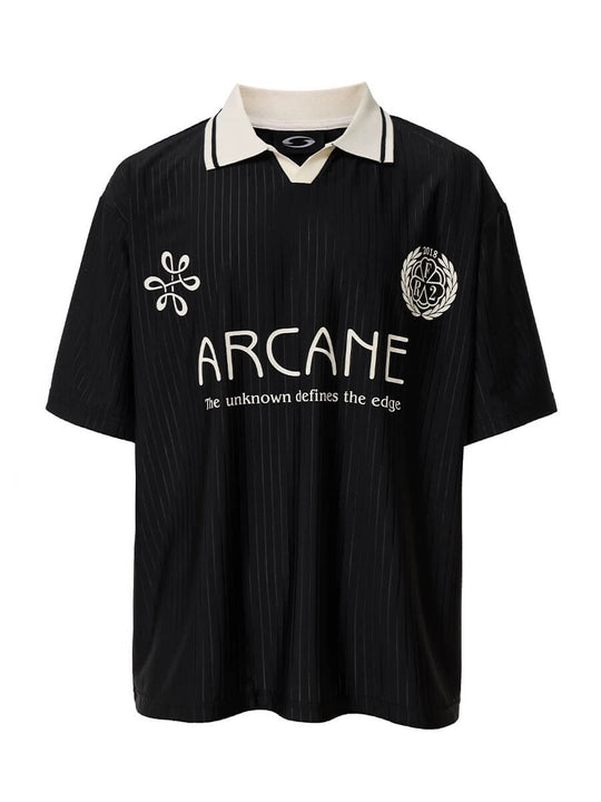 F2CE Stripe Color Block Polo Soccer Jersey | Face 3 Face