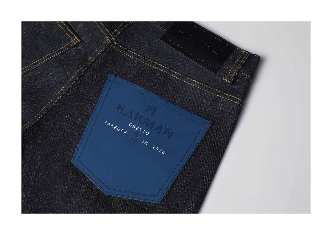 KARMANISTIC Contrast Back Pocket Original Baggy Jeans | Face 3 Face