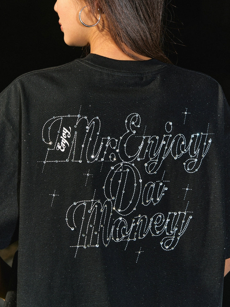 MEDM Starry Sky Rhinestone Print Tee | Face 3 Face