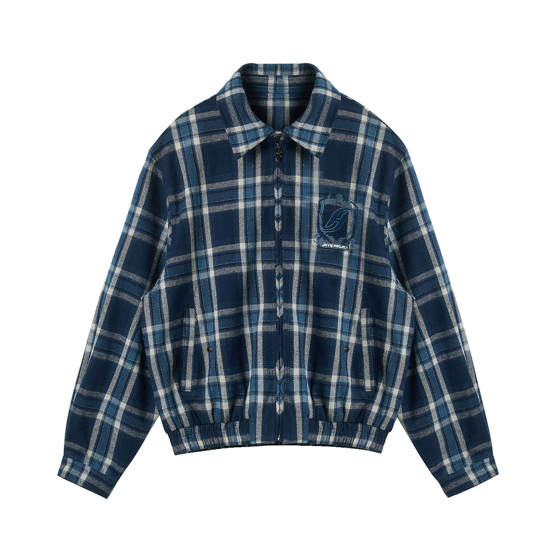 JHYQ Short Plaid Jacket | Face 3 Face