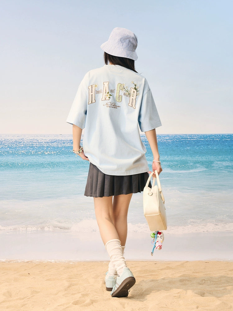 Harsh and Cruel HACR Ethnic Flower Patch Embroidery Tee | Face 3 Face