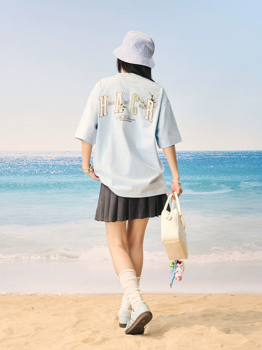 Harsh and Cruel HACR Ethnic Flower Patch Embroidery Tee | Face 3 Face