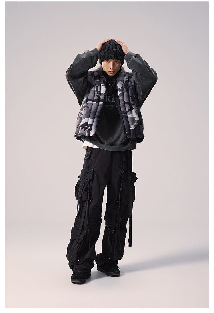 Remedy Camouflage Stitch Down Vest | Face 3 Face