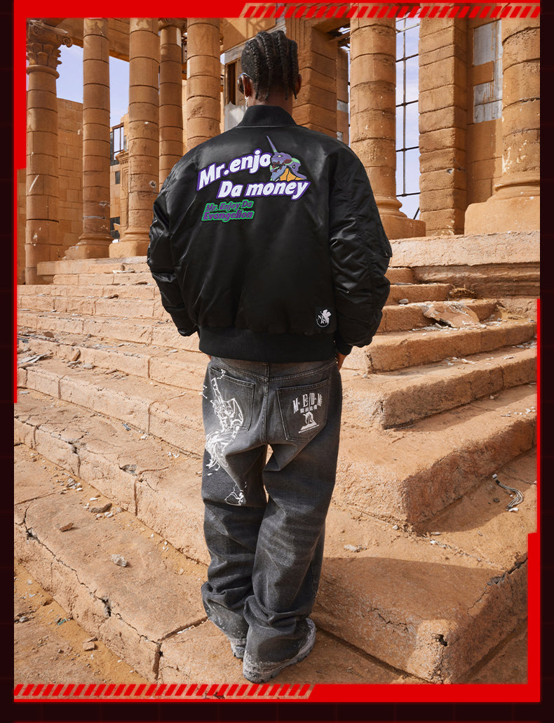 MEDM x EVA Unit-00, Unit-01, Unit-02 MA-1 Bomber Jacket | Face 3 Face