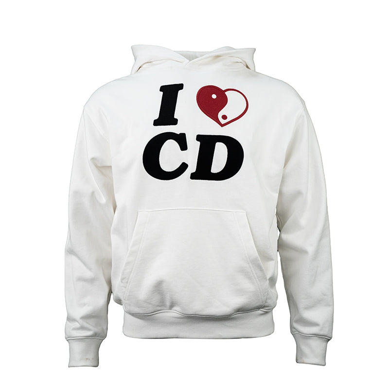 TGFCLUB I LOVE CD Embroidered Hoodie | Face 3 Face