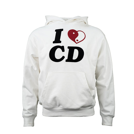 TGFCLUB I LOVE CD Embroidered Hoodie | Face 3 Face