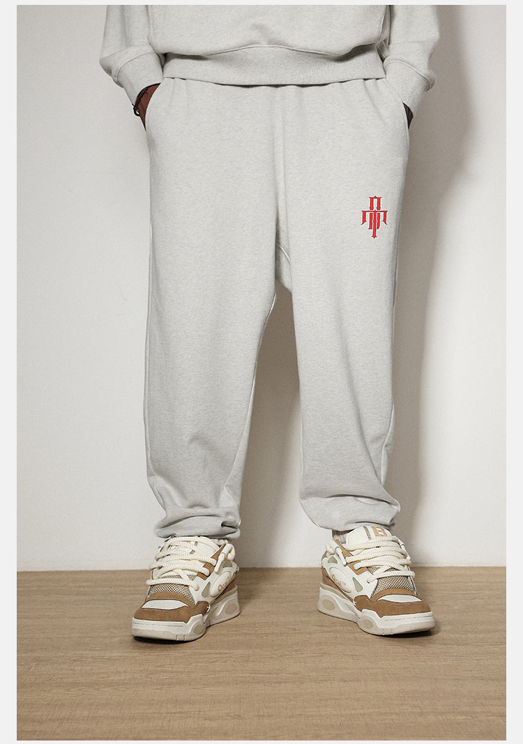 DICETINY DT Logo Print Drawstring Sweatpants | Face 3 Face