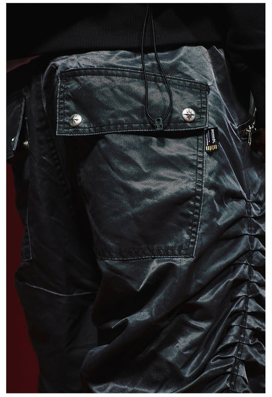 Remedy Heavy Pleated Zipper Pants | Face 3 Face