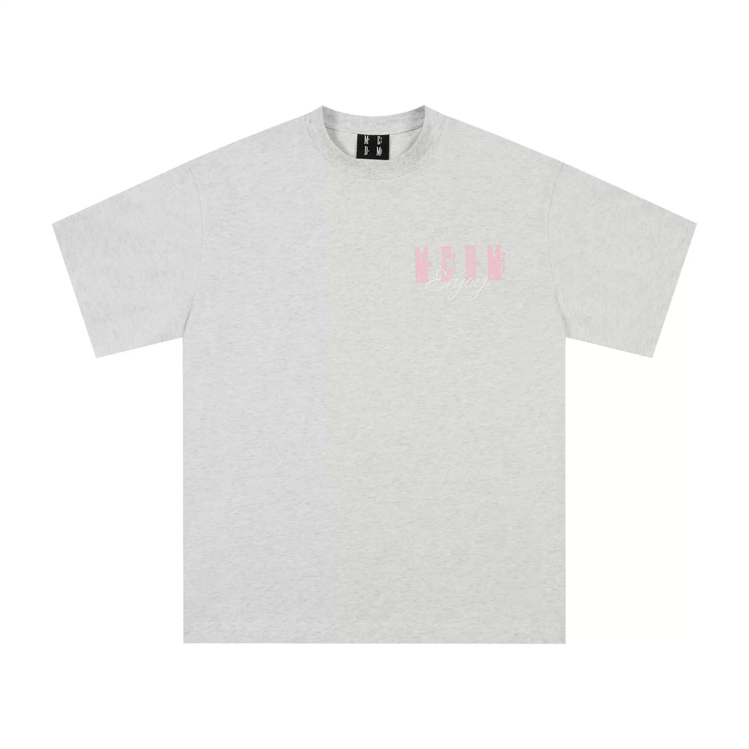 MEDM Contrast Color Logo Print Tee | Face 3 Face