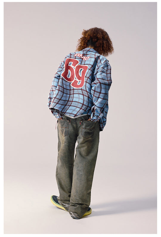 Remedy Wave Plaid Reversible Long Sleeve Shirt | Face 3 Face