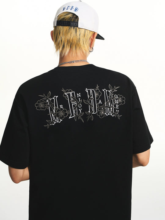 MEDM UV Resistant Flower Logo Tee | Face 3 Face