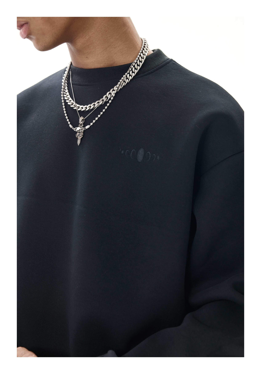KARMANISTIC Heavyweight Logo Embroidered Sweatshirt | Face 3 Face