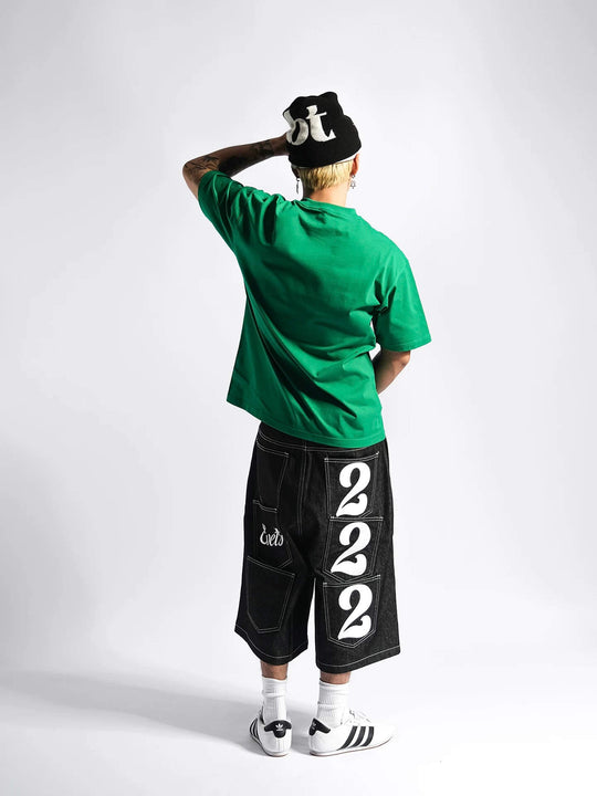 EVETS Anime Graphic Print Short Sleeve Tee