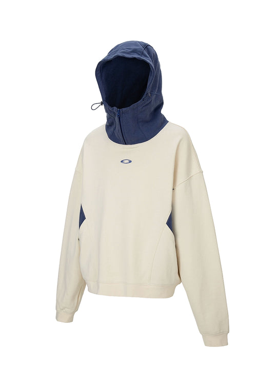 F2CE Color Block Hood with Zip Hoodie | Face 3 Face