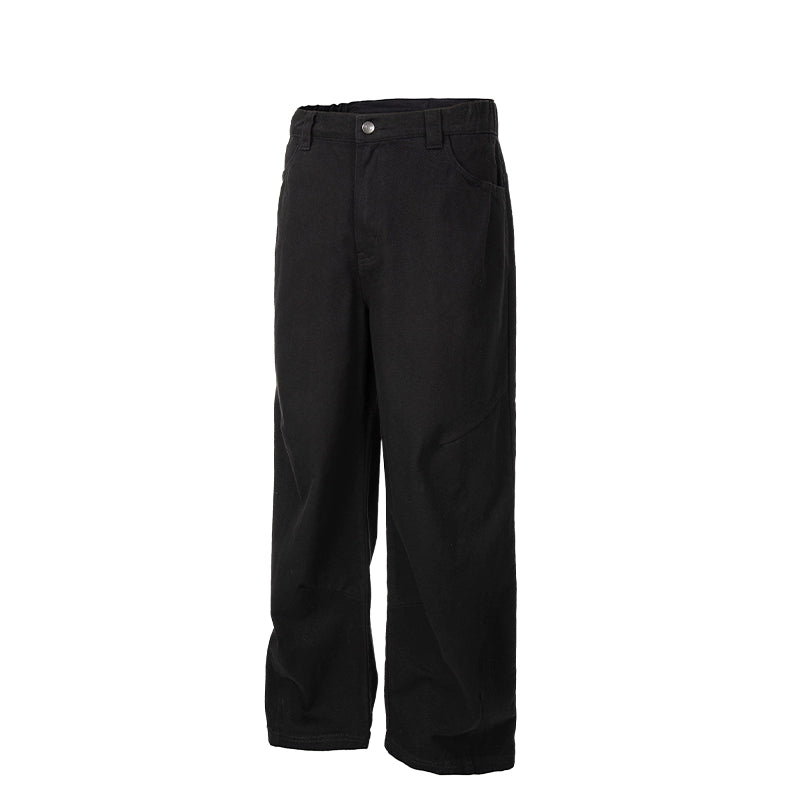 F2CE Black Versatile Baggy Pants | Face 3 Face
