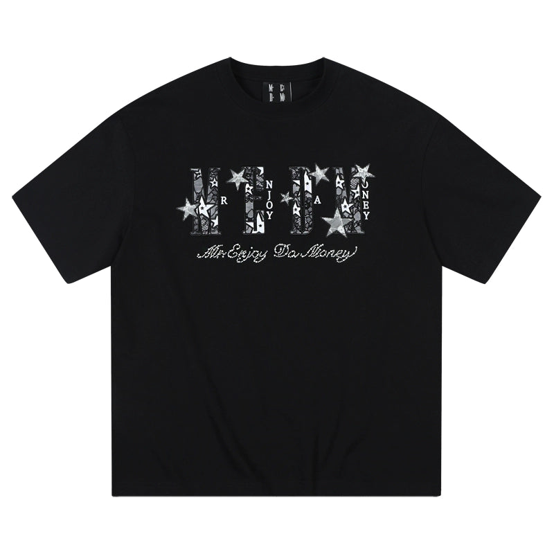MEDM Star Lace Patch Logo Tee | Face 3 Face