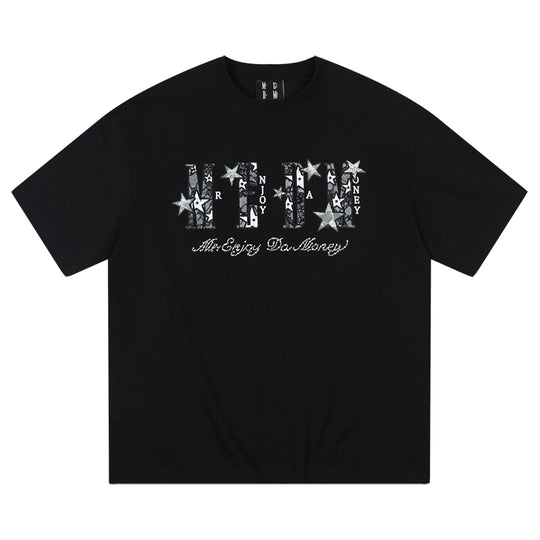 MEDM Star Lace Patch Logo Tee | Face 3 Face