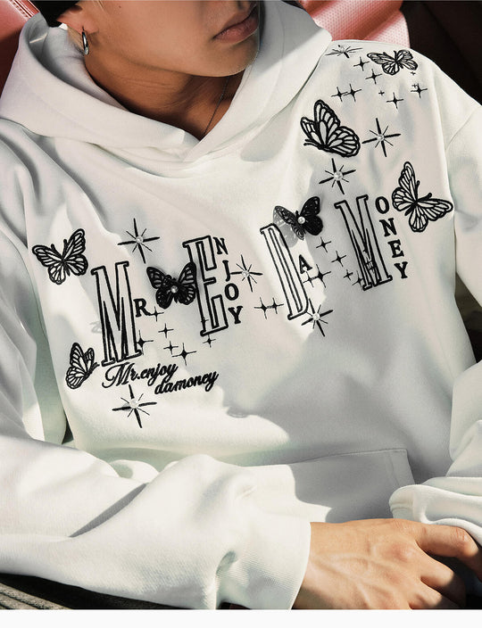 MEDM 3D Butterfly Logo Hoodie | Face 3 Face