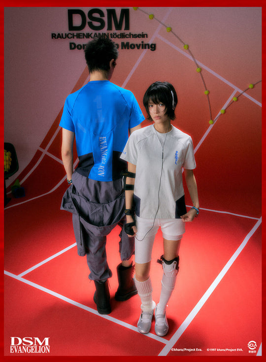 DSM x EVA Plugsuit Inspired Quick Dry Short Sleeve Tee