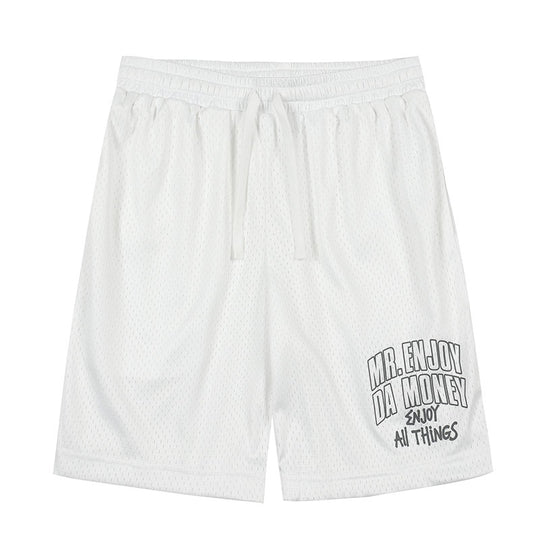 MEDM Logo Woven Mesh Shorts