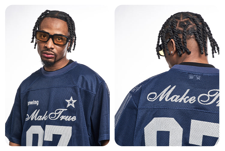 F3F Select Number 07 Print Mesh Jersey | Face 3 Face