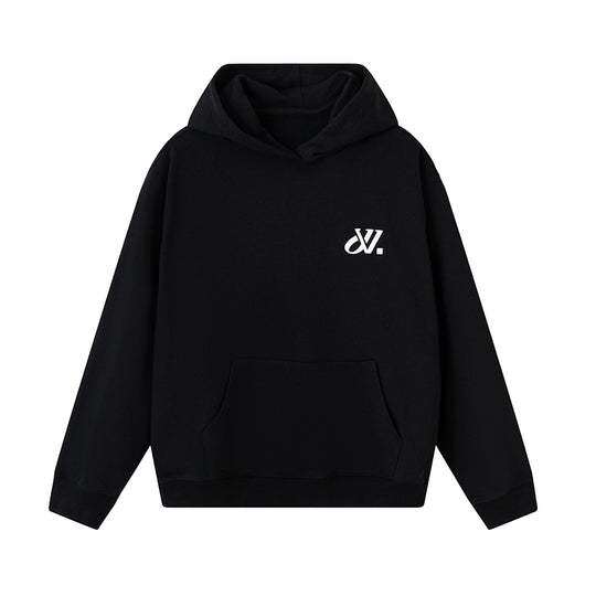 JUST VIBE Basic JV Logo Embroidered Hoodie | Face 3 Face
