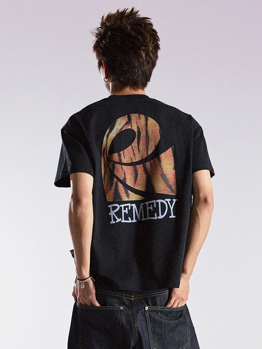 Remedy Animal Logo Print Tee | Face 3 Face