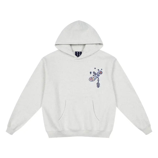 MEDM Ethnic Paisley Flower Embroidered Hoodie | Face 3 Face