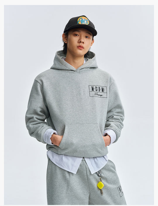 MEDM Embroidered Lettered Logo Hoodie & Sweatpants | Face 3 Face
