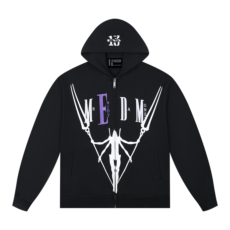 MEDM x EVA Unit-13 Zip-Up Hoodie | Face 3 Face