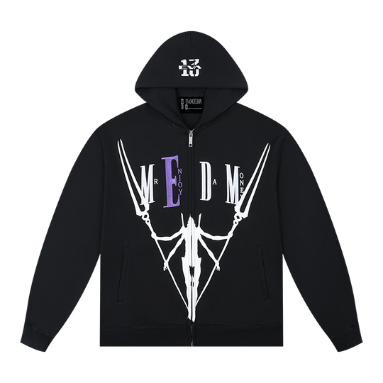 MEDM x EVA Unit-13 Zip-Up Hoodie | Face 3 Face